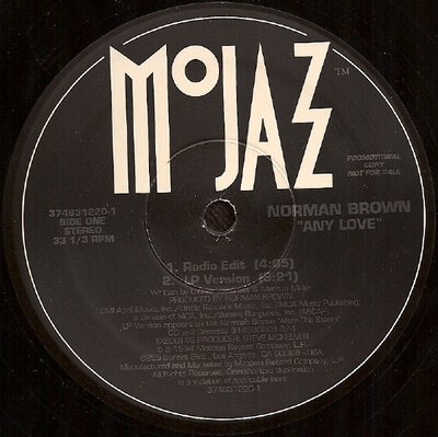 Norman Brown – Any Love-lp-Tron Records