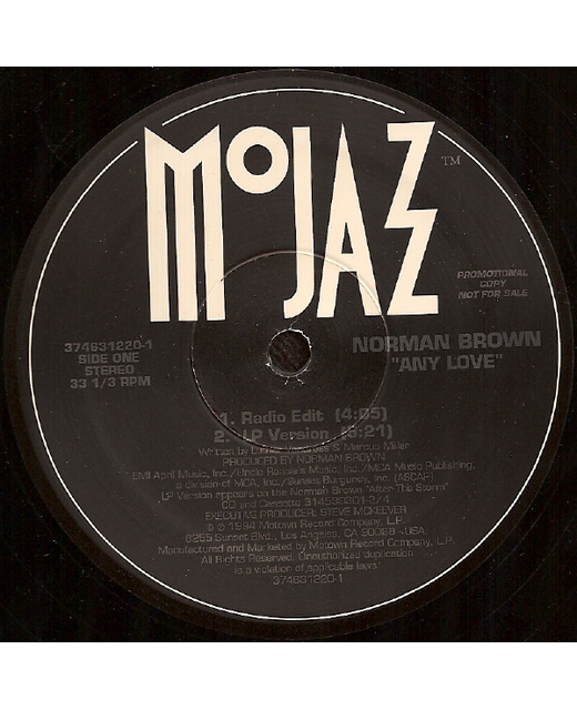 Norman Brown – Any Love