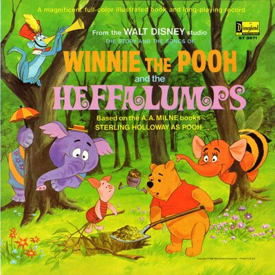 Various – The Story Of Winnie The Pooh And The Heffalumps-lp-Tron Records