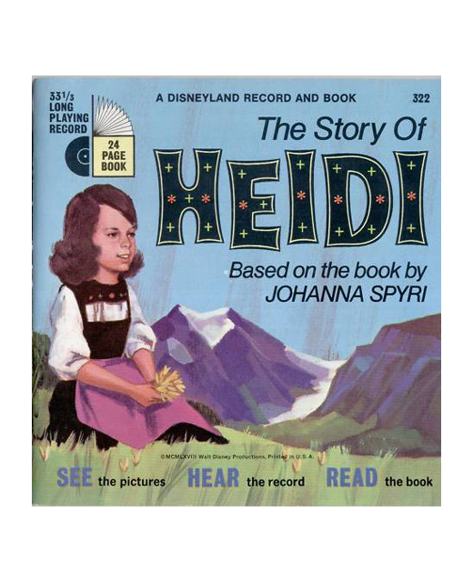 Unknown Artist – The Story Of Heidi (7")