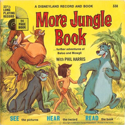 Unknown Artist – More Jungle Book... Further Adventures Of Baloo And Mowgli (7")-7"-(45's)-Tron Records