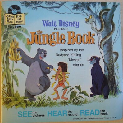 Unknown Artist – Jungle Book (7")-7"-(45's)-Tron Records