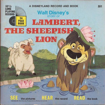 Unknown Artist – Lambert, The Sheepish Lion (7")-7"-(45's)-Tron Records