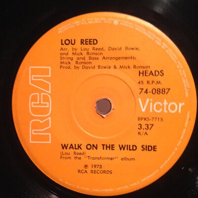 Lou Reed - Walk On The Wild Side-lp-Tron Records