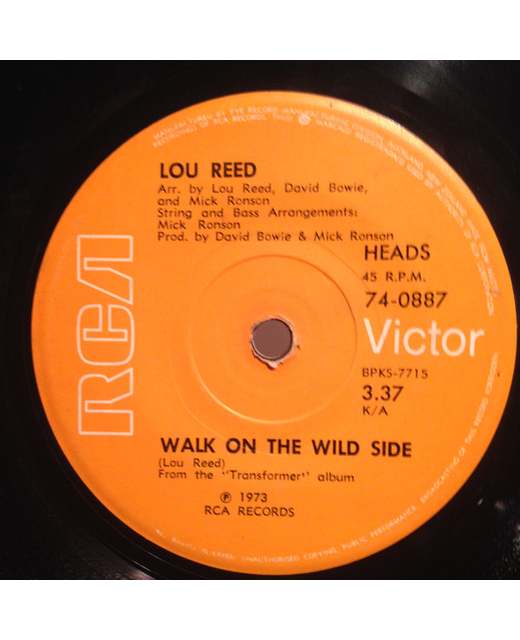Lou Reed - Walk On The Wild Side