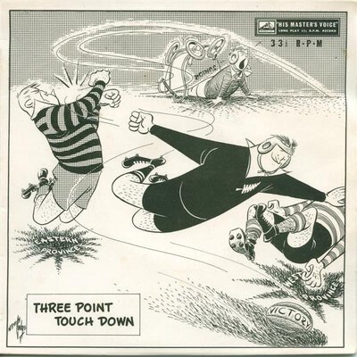 Bob Irvine – Three Point Touch Down-7"-(45's)-Tron Records