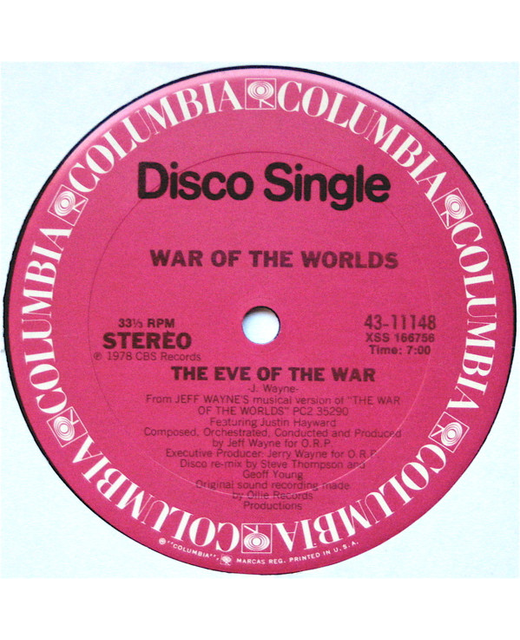 Jeff Wayne – The Eve Of The War