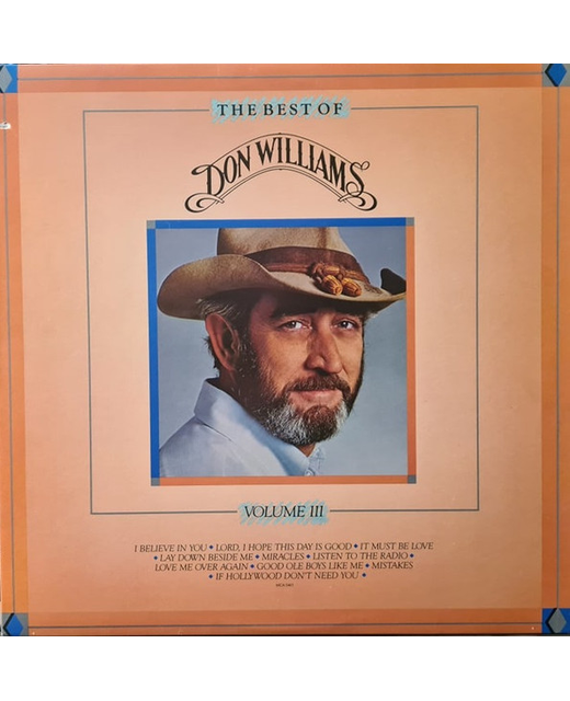 Don Williams – The Best Of Don Williams, Volume III
