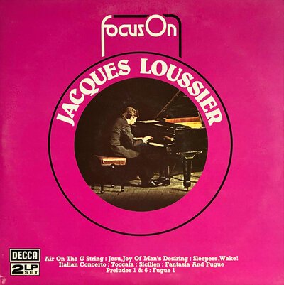 Jacques Loussier – Focus On Jacques Loussier-lp-Tron Records