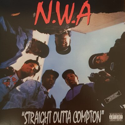 N.W.A – Straight Outta Compton-lp-Tron Records