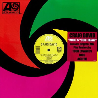 Craig David – What's Your Flava?-ep-(12"-sgl)-Tron Records