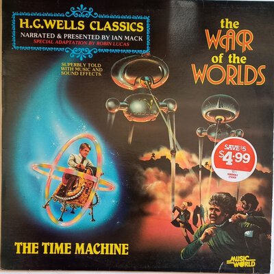 Robin Lucas, Ian Mack – The War Of The Worlds/The Time Machine-lp-Tron Records