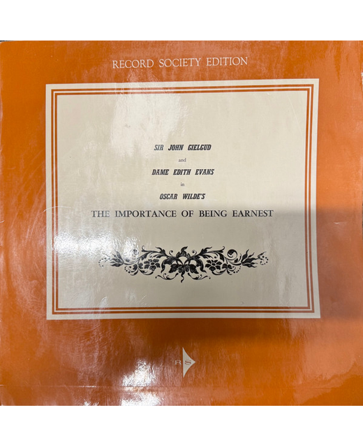 Oscar Wilde – The Importance Of Being Earnest