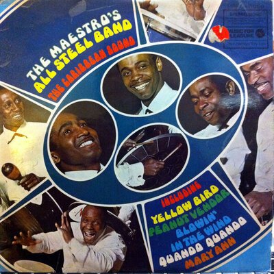 The Maestros All Steel Band – The Caribbean Sound-lp-Tron Records