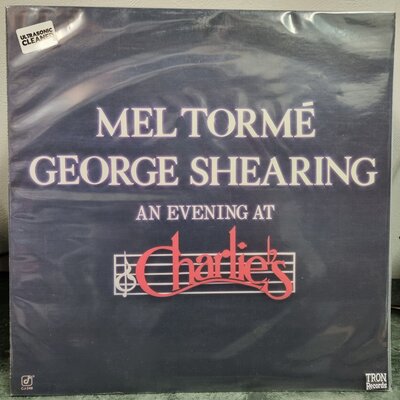 Mel Tormé & George Shearing - An Evening at Chalie's-lp-Tron Records