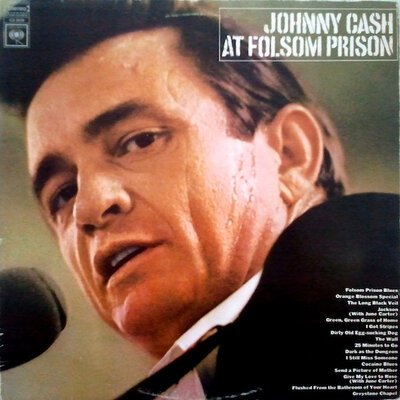 Johnny Cash- At Folsom Prison-lp-Tron Records