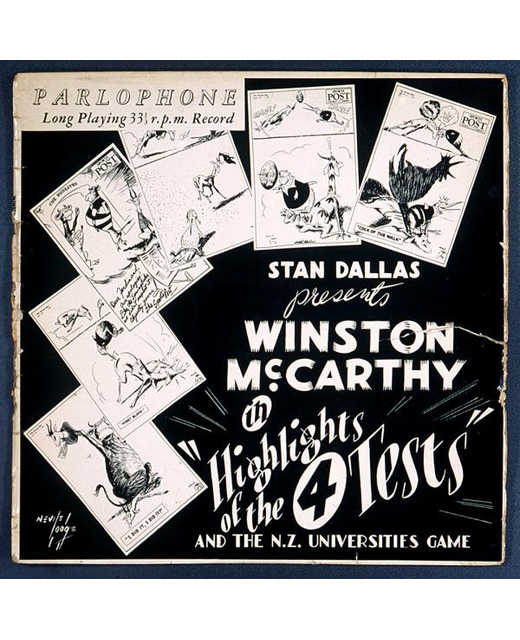 Winston McCarthy – Highlights Of The 4 Tests and the N.Z. Universities Game (10")