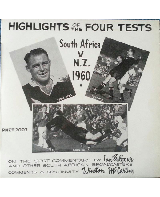 Ian Balfour- Highlights Of The Four Tests - South Africa V. N.Z. 1960 (10")