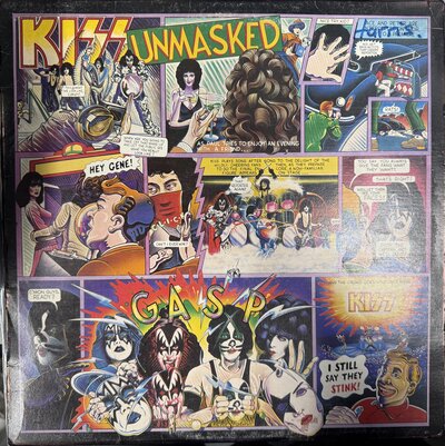 Kiss – Unmasked-lp-Tron Records