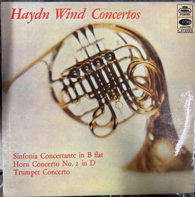 Haydn – Trumpet Concerto / Horn Concerto No. 2 / Sinfonia Concertante In B Flat-lp-Tron Records