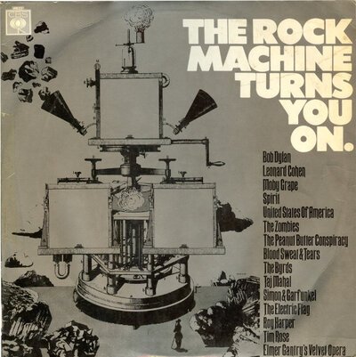 Various – The Rock Machine Turns You On-lp-Tron Records