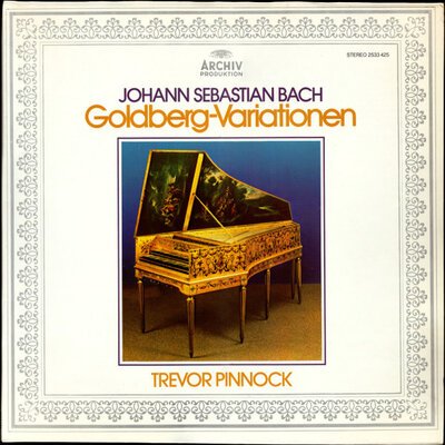 Johann Sebastian Bach - Trevor Pinnock ?– Goldberg-Variationen-lp-Tron Records