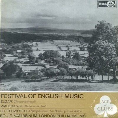 Elgar, Walton, Butterworth – Festival Of English Music-lp-Tron Records