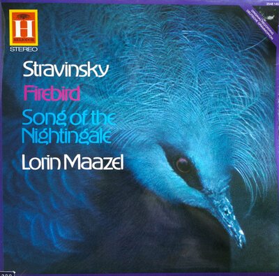 Stravinsky / Lorin Maazel – Firebird / Song Of The Nightingale-lp-Tron Records