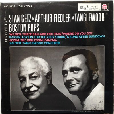 Stan Getz & Arthur Fiedler – Stan Getz & Arthur Fiedler At Tanglewood-lp-Tron Records