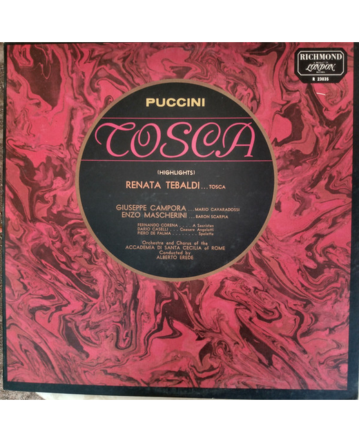 Renata Tebaldi - Tosca Highlights