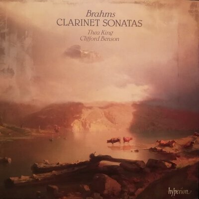 Brahms, Thea King, Clifford Benson – Clarinet Sonatas-lp-Tron Records