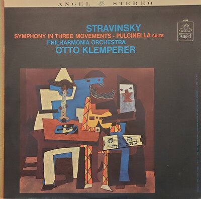 Stravinsky – Symphony In Three Movements - Pulcinella Suite-lp-Tron Records