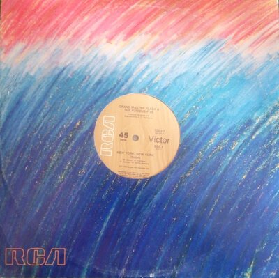 Grandmaster Flash & The Furious Five – New York, New York-lp-Tron Records
