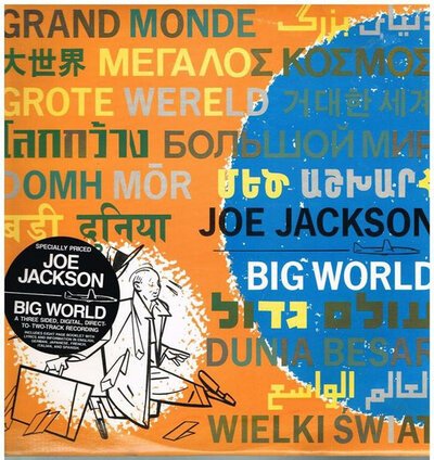 Joe Jackson - Big World-lp-Tron Records