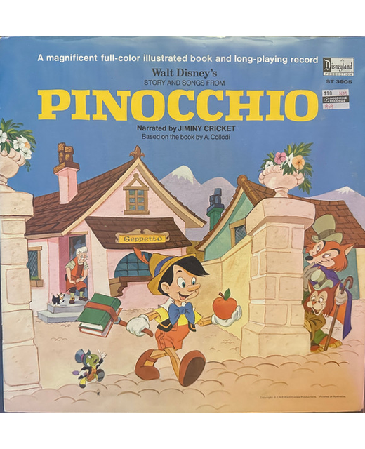 Jiminy Cricket – Story And Songs From Pinocchio