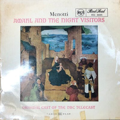 Menotti – Amahl And The Night Visitors-lp-Tron Records