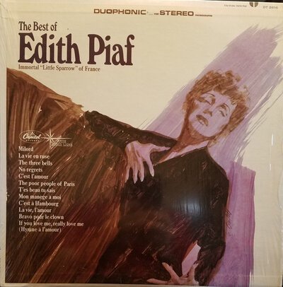 Edith Piaf – The Best Of Edith Piaf-lp-Tron Records
