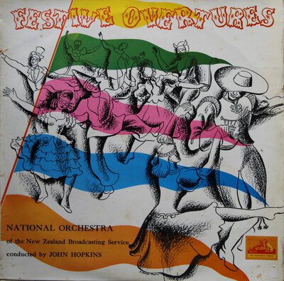 National Orchestra Of The New Zealand - Festive Overtures-lp-Tron Records