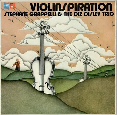 Stephane Grappelli & The Diz Disley Trio – Violinspiration-lp-Tron Records