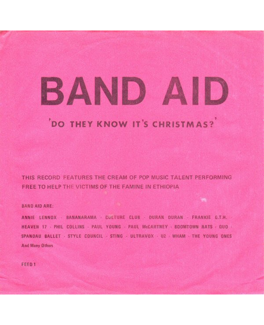 Band Aid – Do They Know Its Christmas (7")