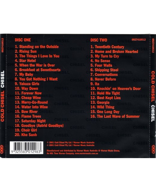 Cold Chisel – Chisel (CD) - Tron Records | CDs - Cold Chisel ROCK ...