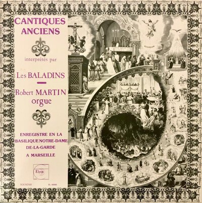 Les Baladins, Robert Martin – Cantiques Anciens-lp-Tron Records