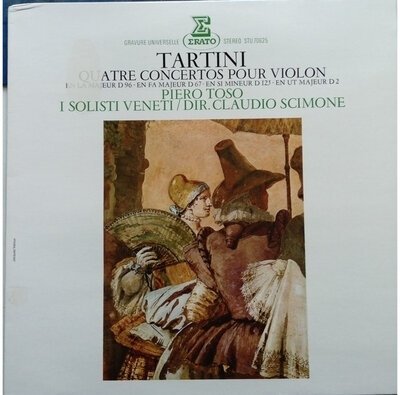 Tartini – Quatre Concertos Pour Violon-lp-Tron Records