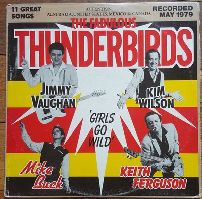 The Fabulous Thunderbirds – Girls Go Wild-lp-Tron Records