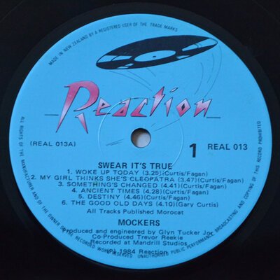 The Mockers – Swear It's True-lp-Tron Records