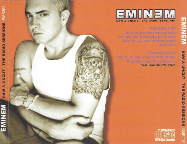 Eminem – Raw & Uncut - The Radio Sessions (CD) - Tron Records