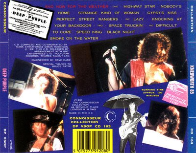 Deep Purple – In The Absence Of Pink - Knebworth 85 (CD)-cds-Tron Records