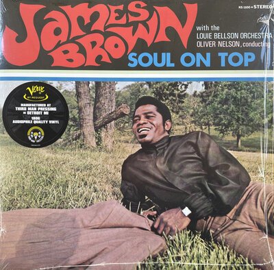 James Brown With Oliver Nelson Conducting Louie Bellson Orchestra – Soul On Top-lp-Tron Records