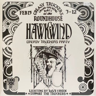 Hawkwind – Greasy Truckers Party-lp-Tron Records