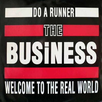 The Business - Do A Runner/ Welcome To The Real World-lp-Tron Records